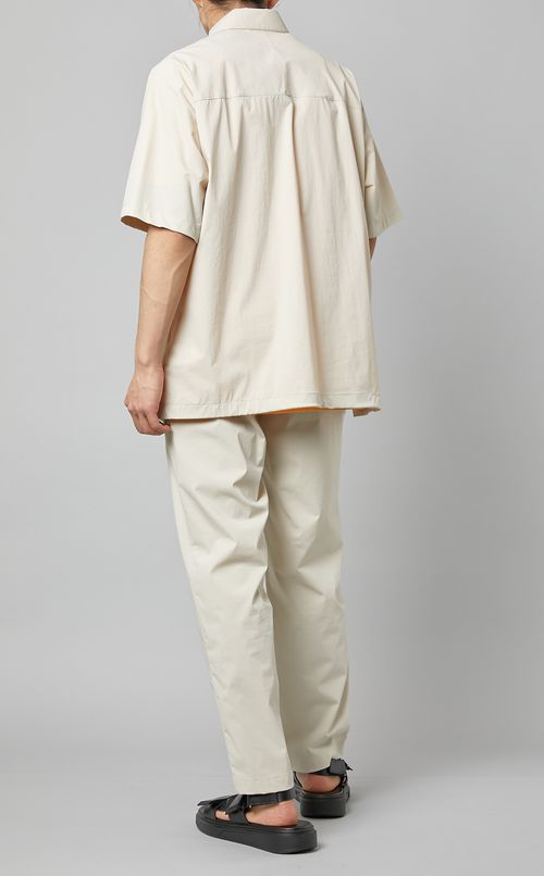 エコナイロンジップアップポロシャツ