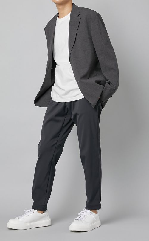 ウールサッカーボックスジャケット