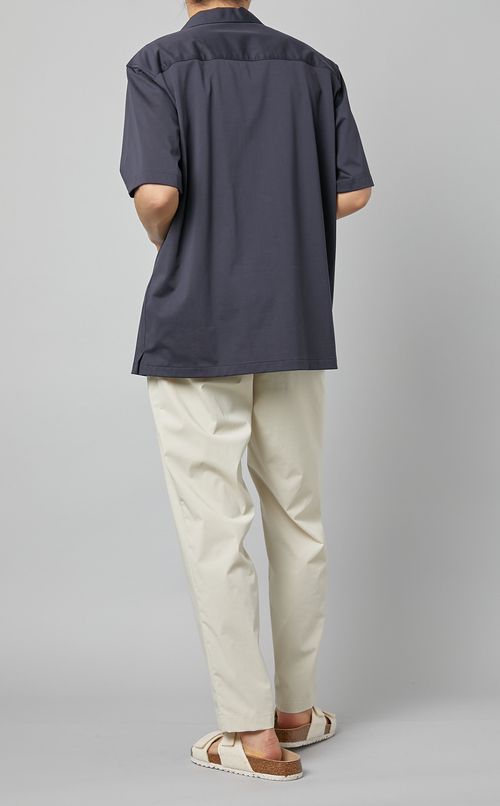 ストレッチオープンカラーシャツ