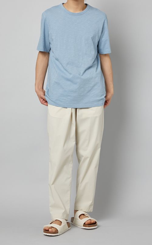 コットンクルーネックTシャツ