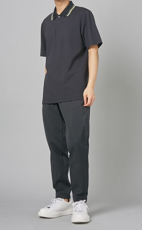 ジャージポロシャツ