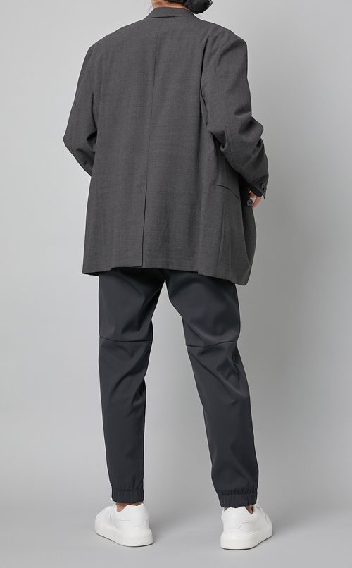 ウールサッカーボックスジャケット