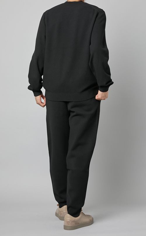 クルーネックニットプルオーバー