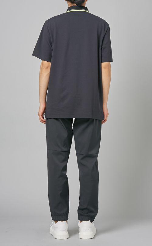 ジャージポロシャツ