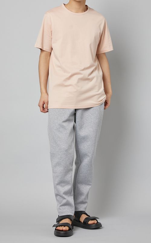 コットンクルーネックTシャツ