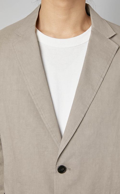 ストレッチリネンジャケット