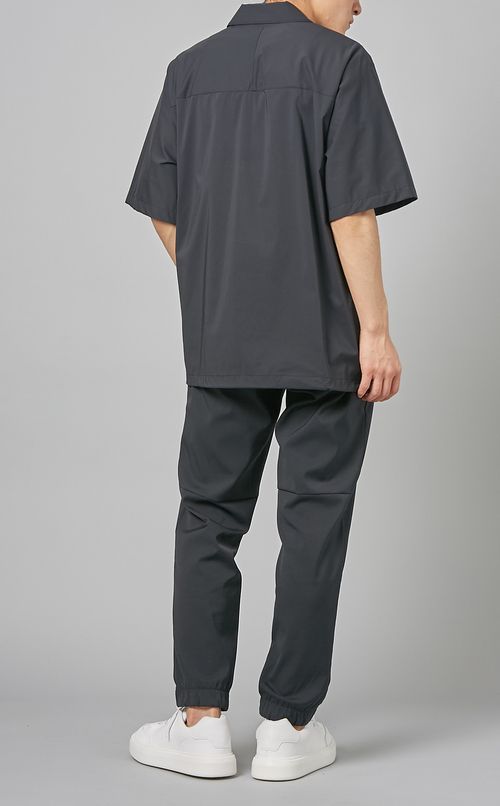 エコナイロンジップアップポロシャツ