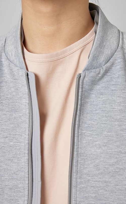 ジャージジップパーカー