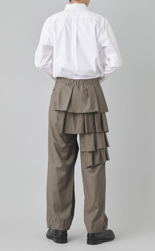 ラッフルフリルスラックス