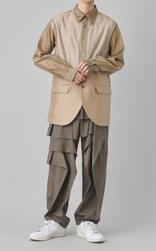 ラッフルフリルスラックス