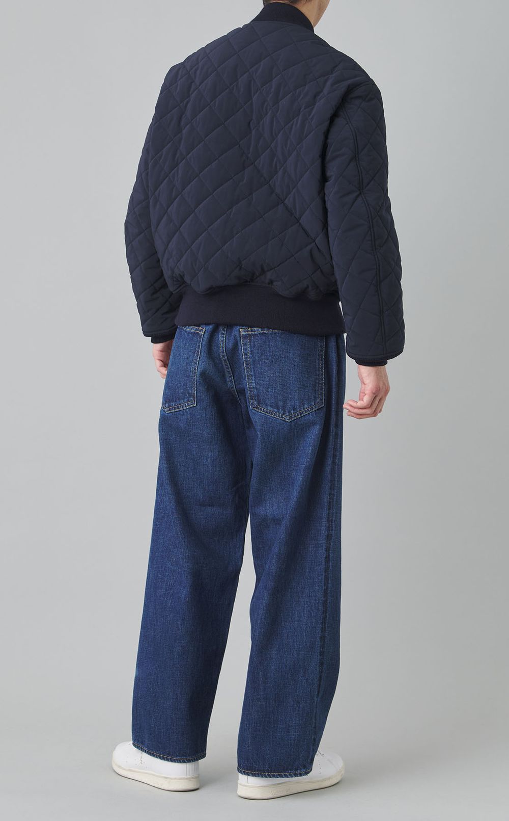 キルティングボンバージャケット