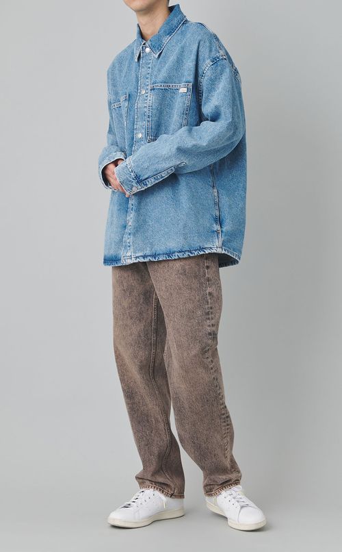 デニムオーバーシャツ