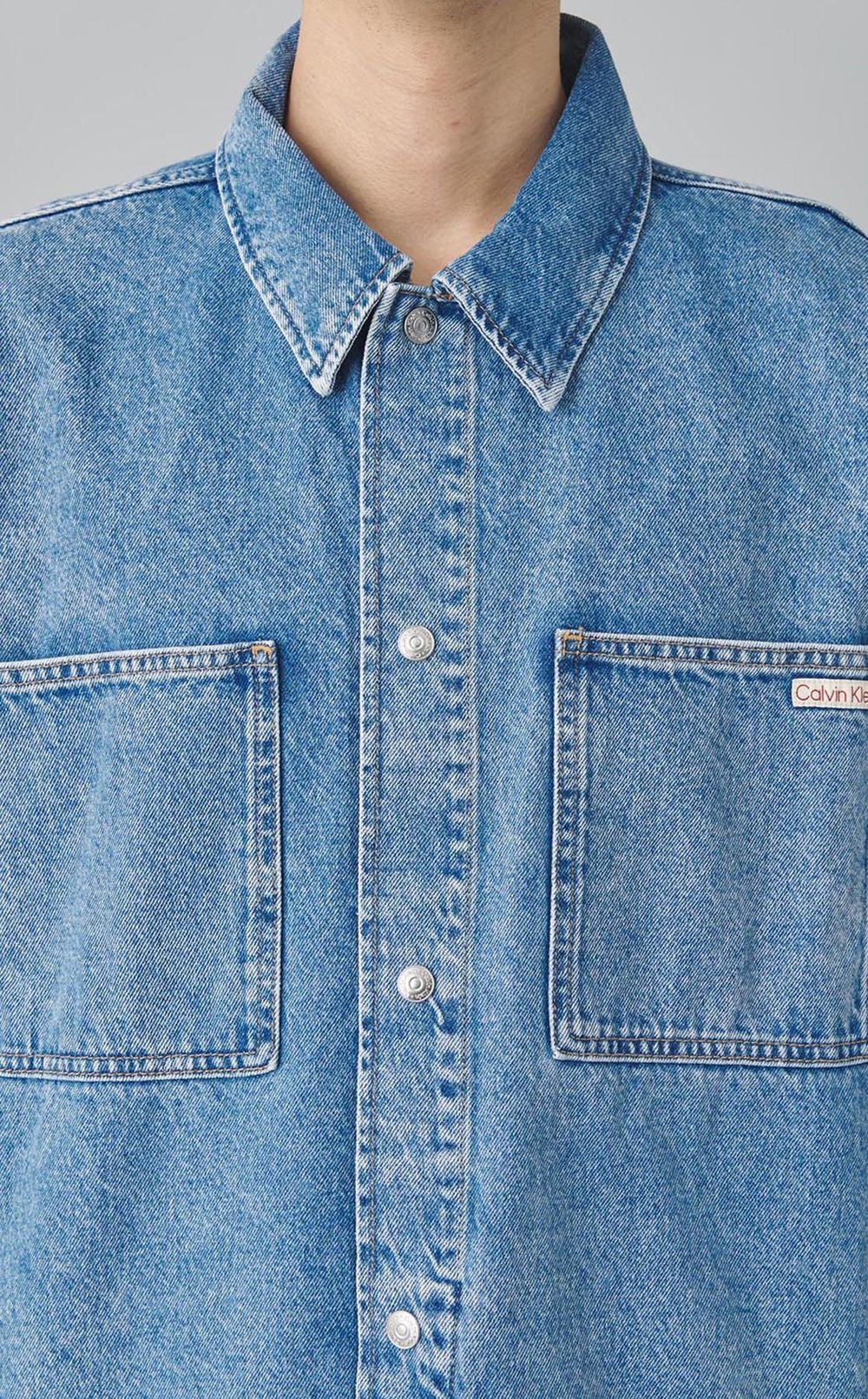 デニムオーバーシャツ