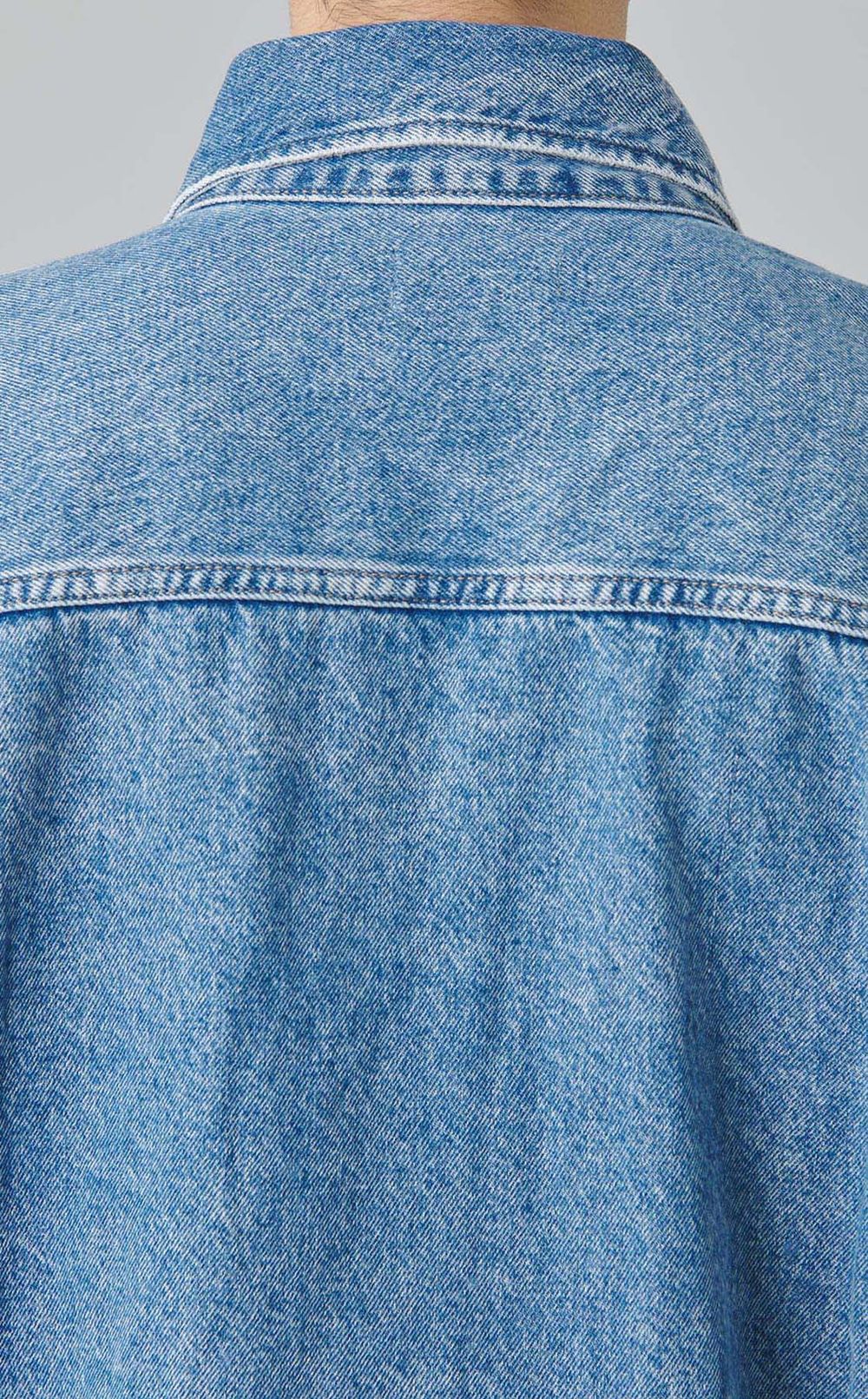 デニムオーバーシャツ