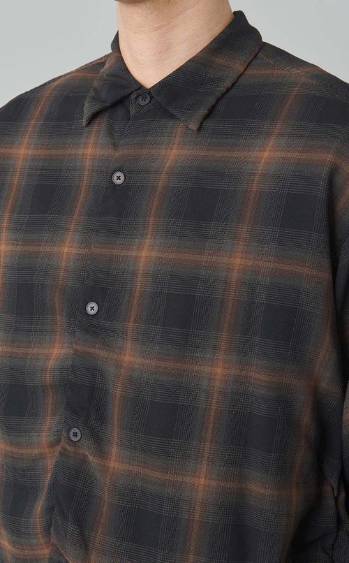 ロングスリーブギャザーシャツ