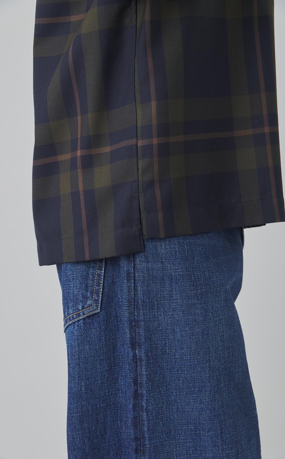 ロングスリーブオープンカラーシャツ