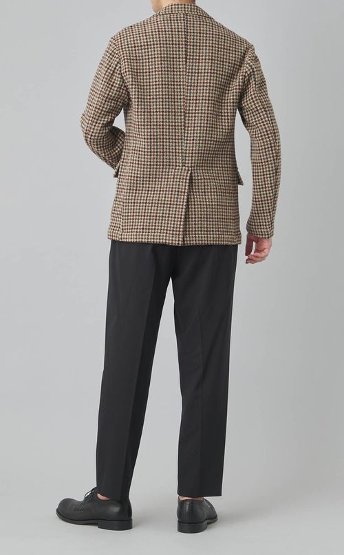 ツイードテーラードジャケット