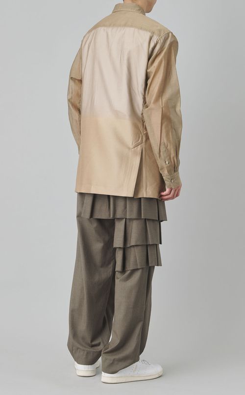 シアーシャツジャケット