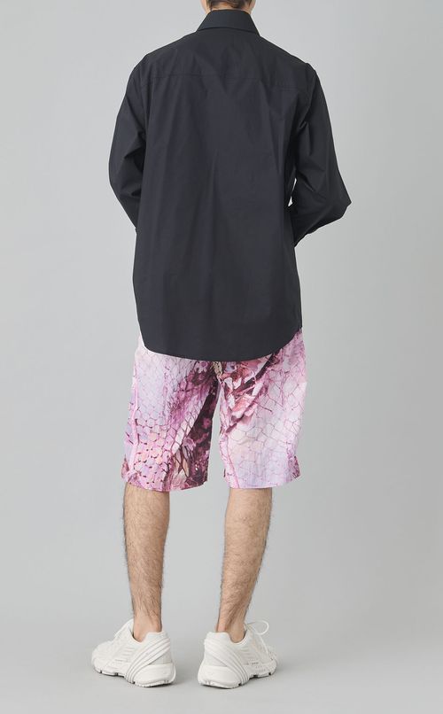 グラフィックロングスリーブシャツ