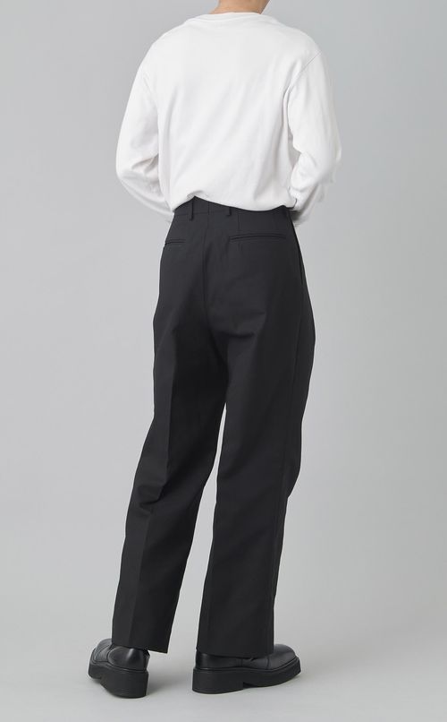 ホップサックワイド2タックパンツ