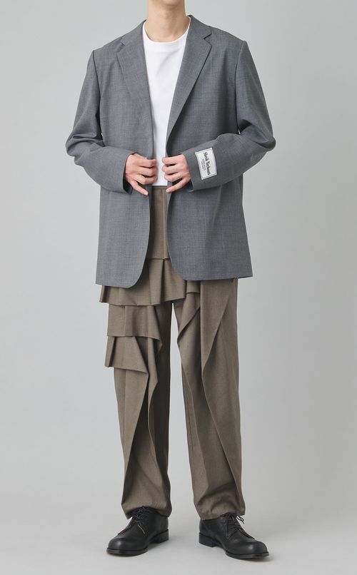 ディテールレスミニマムジャケット