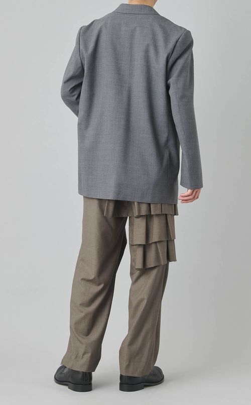 ディテールレスミニマムジャケット