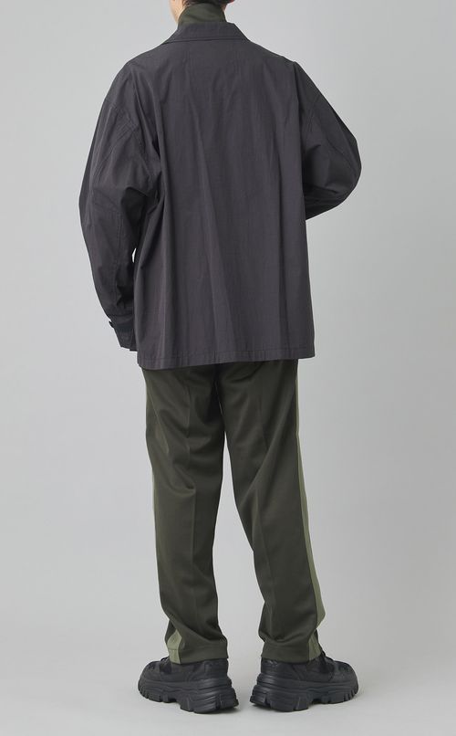 シャンブレーファテーグブルゾン