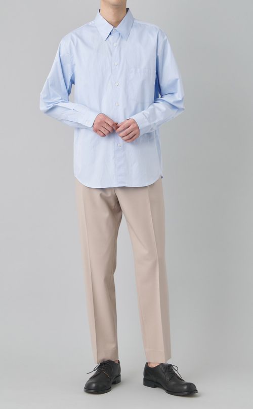 フィルドコットンポケットシャツ