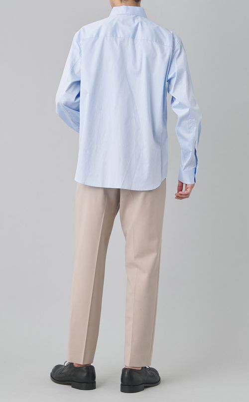 フィルドコットンポケットシャツ