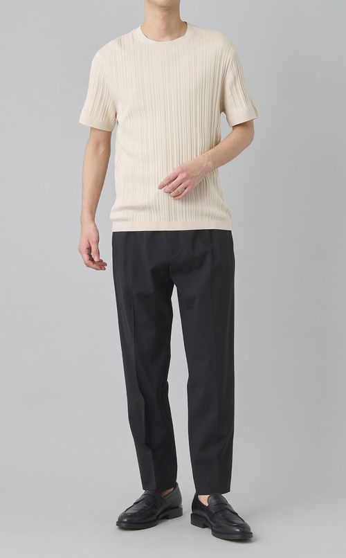 タクタイルコットンニットT