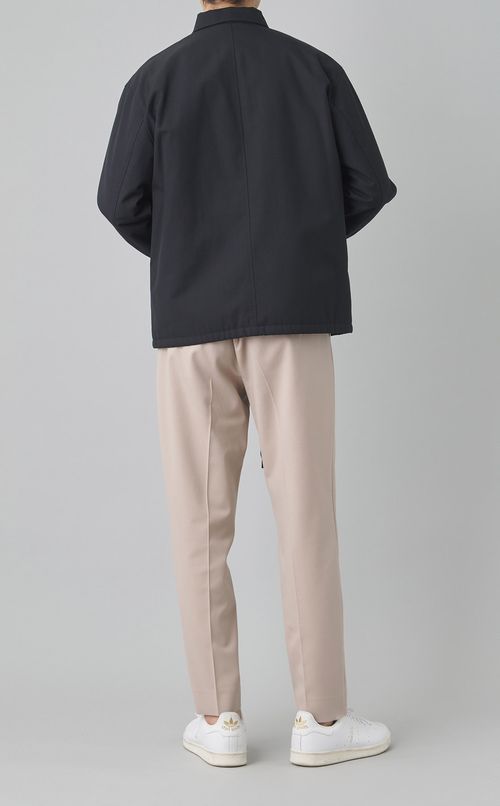 ステンカラーショートブルゾン