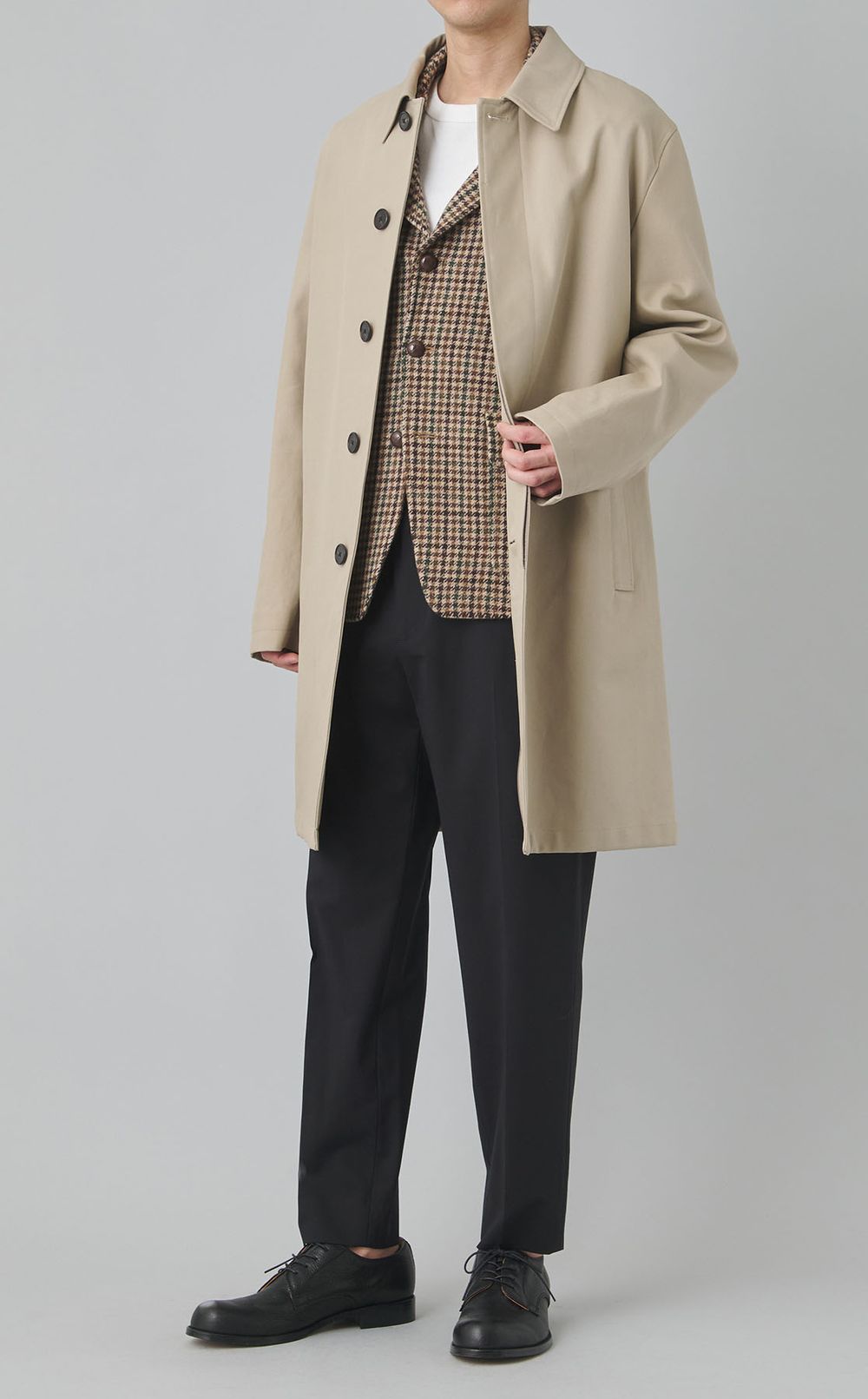 ツイルバルカラーコート