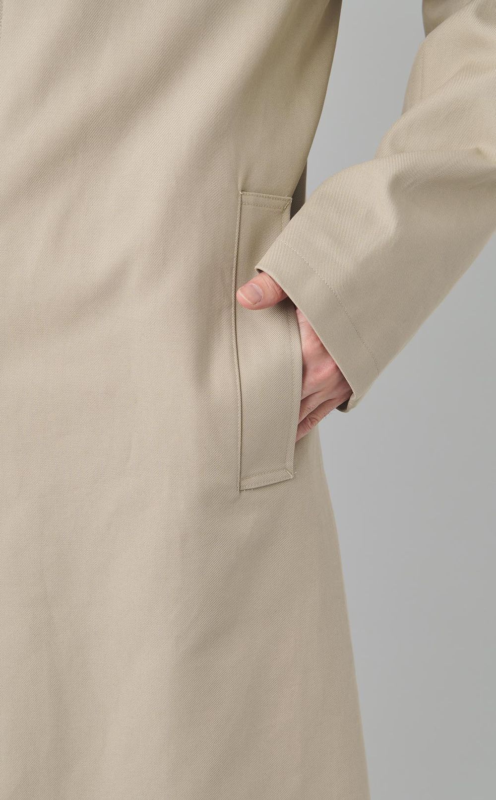 ツイルバルカラーコート