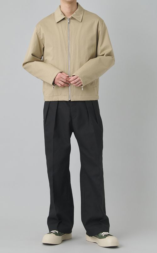 コットンツイル中綿ブルゾン