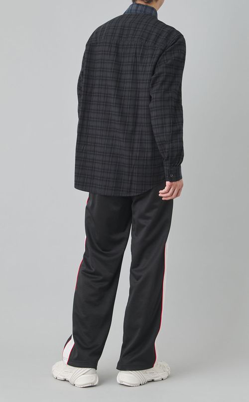 コットンフランネルチェックシャツ