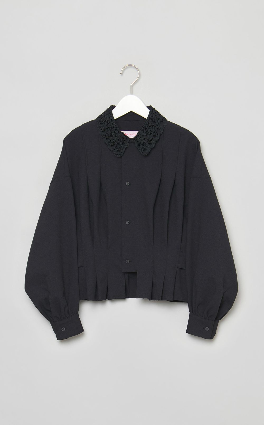 レースカラータックブルゾン