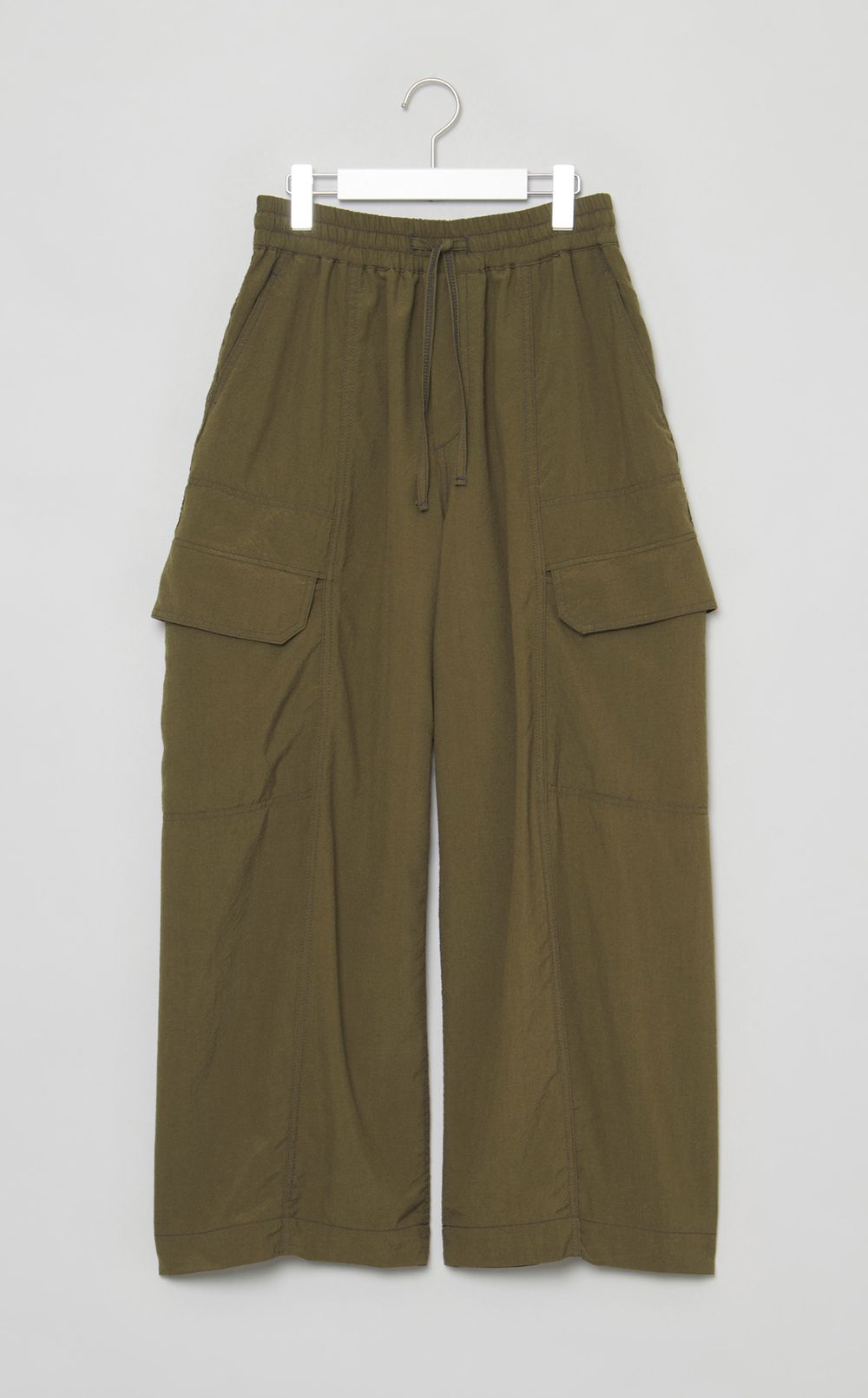 ウールトロイージーワイドパンツ