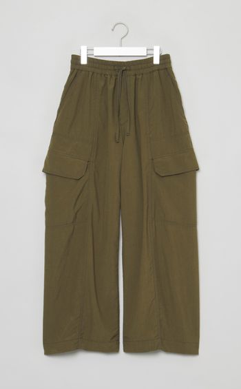 ウールトロイージーワイドパンツ