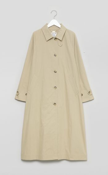 ステンカラーロングコート