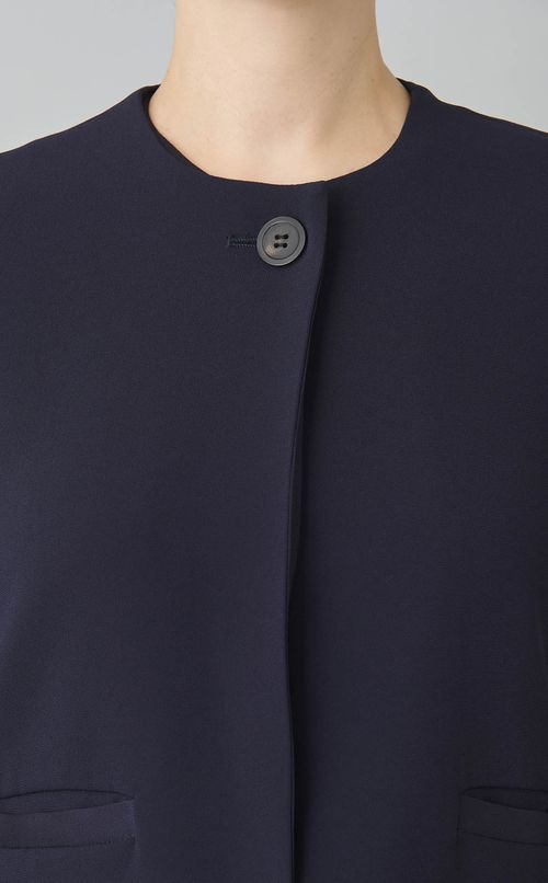 ジョーゼットノーカラージャケット