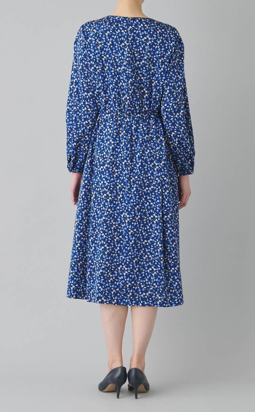 フラワープリントワンピース