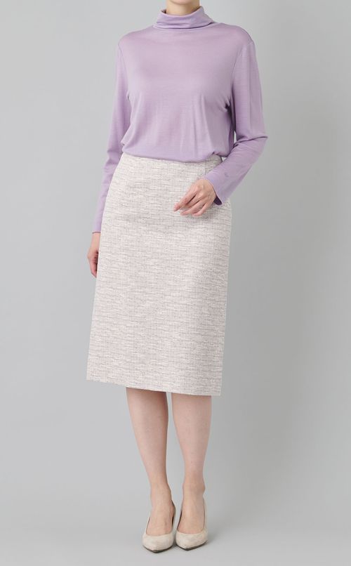 ライトウールタートルカットソー