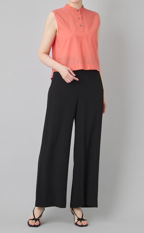 ストレートクロップドパンツ