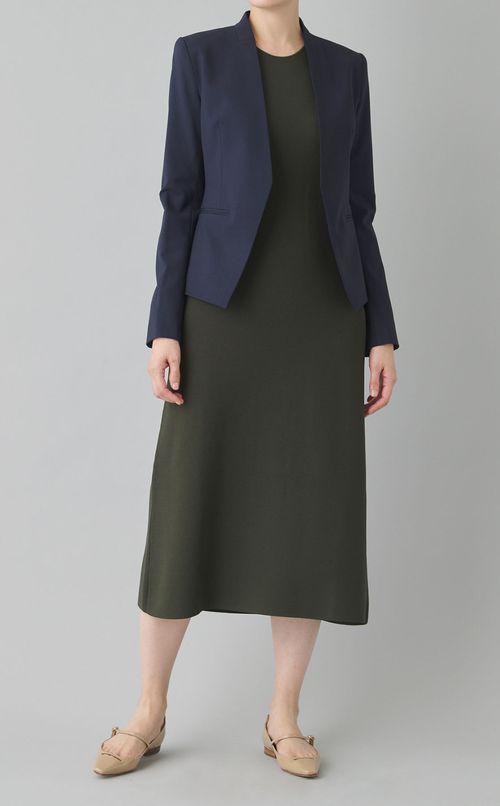 ティラーノーカラージャケット