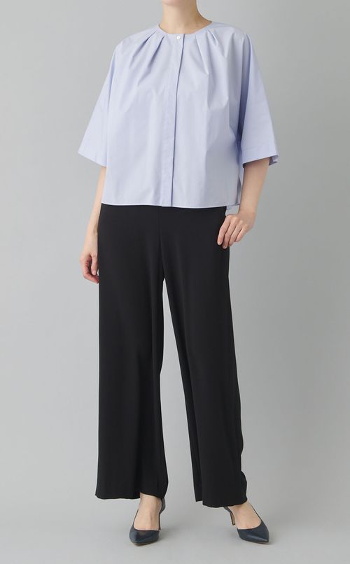 ストレートクロップドパンツ