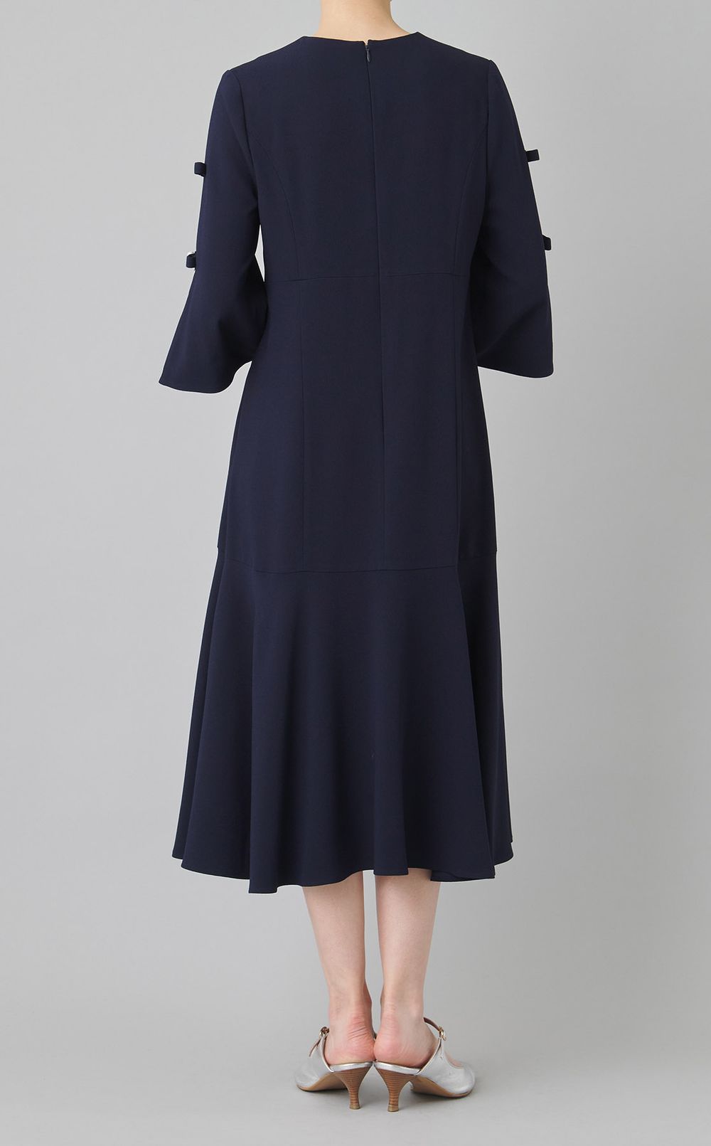 パールリボンスリーブワンピース