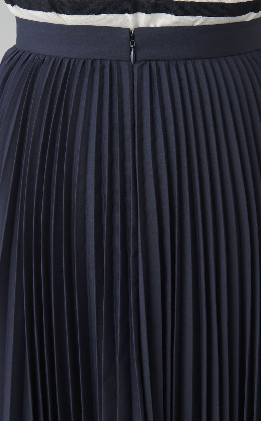 コットンポプリンプリーツスカート