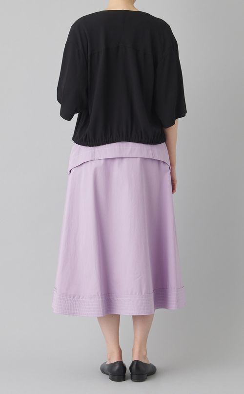 ノーカラーブルゾン