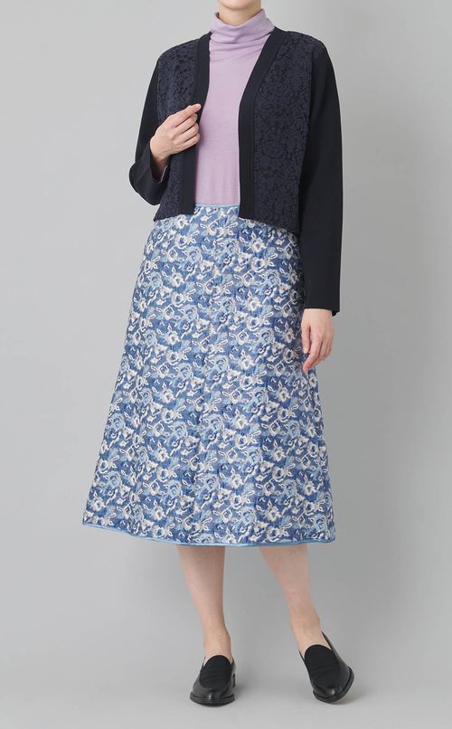 レースニットボレロ