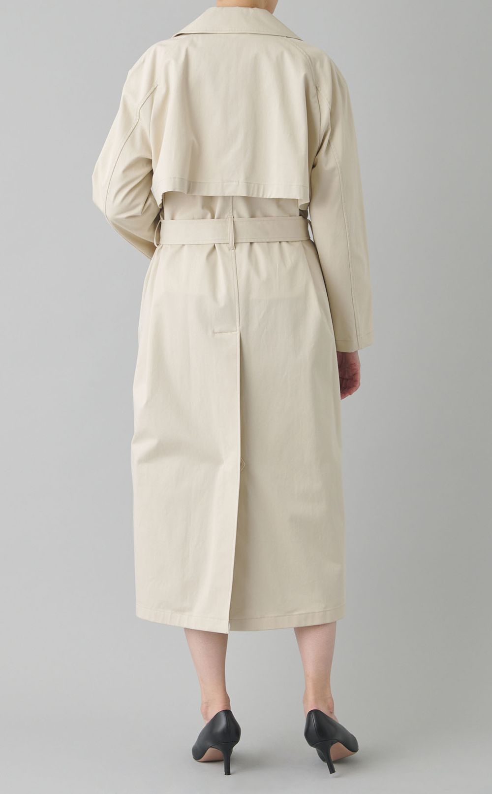 ラップトレンチコート